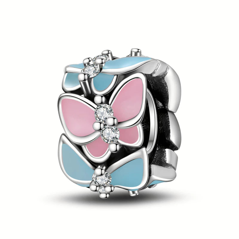 Charm Mariposas color Pastel