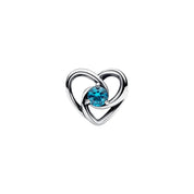 Charm Corazón Entrelazado