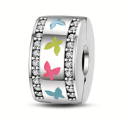 Clip de Seguridad Mariposas Multicolor