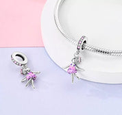 Charm Bailarina de Ballet Diamantada