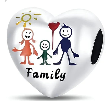 Charm Corazon de la Familia