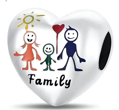 Charm Corazon de la Familia