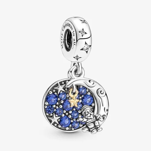 Charm Santa Clauss en la Luna