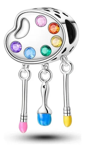 Charm Paleta de Pintura y Pinceles