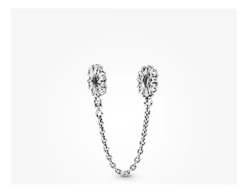 Cadena de Seguridad con Zirconias Plata