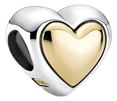 Charm Corazon Dorado