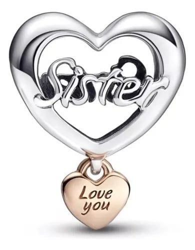 Charm Corazon "Sister, I Love You"