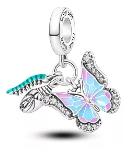 Charm Mariposa, Capullo y Transformacion