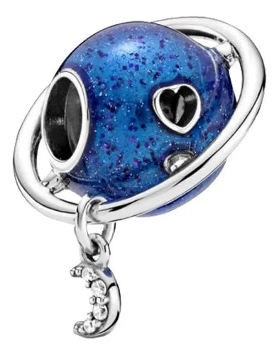 Charm Planeta Saturno y Luna