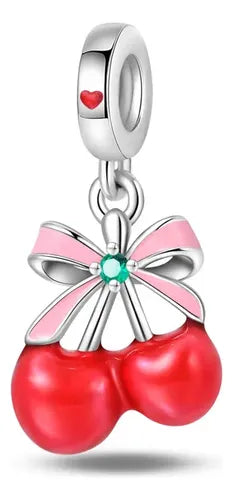 Charm Cerezas Mo√±o Rosa