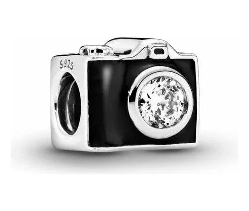 Charm C√°mara Lente de Diamante