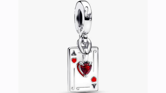 Charm Colgante Doble Reina de Corazones