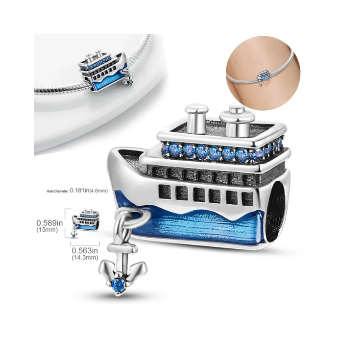 Charm Crucero con Ancla