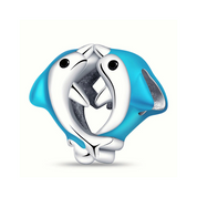 Charm Pareja de Delfines