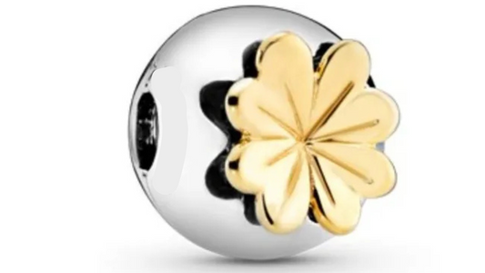 Charm Trebol Dorado
