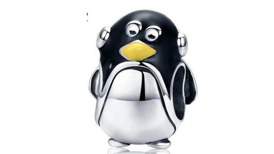 Charm Ping√ºino con Audifonos