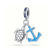 Charm Tortuga y Ancla