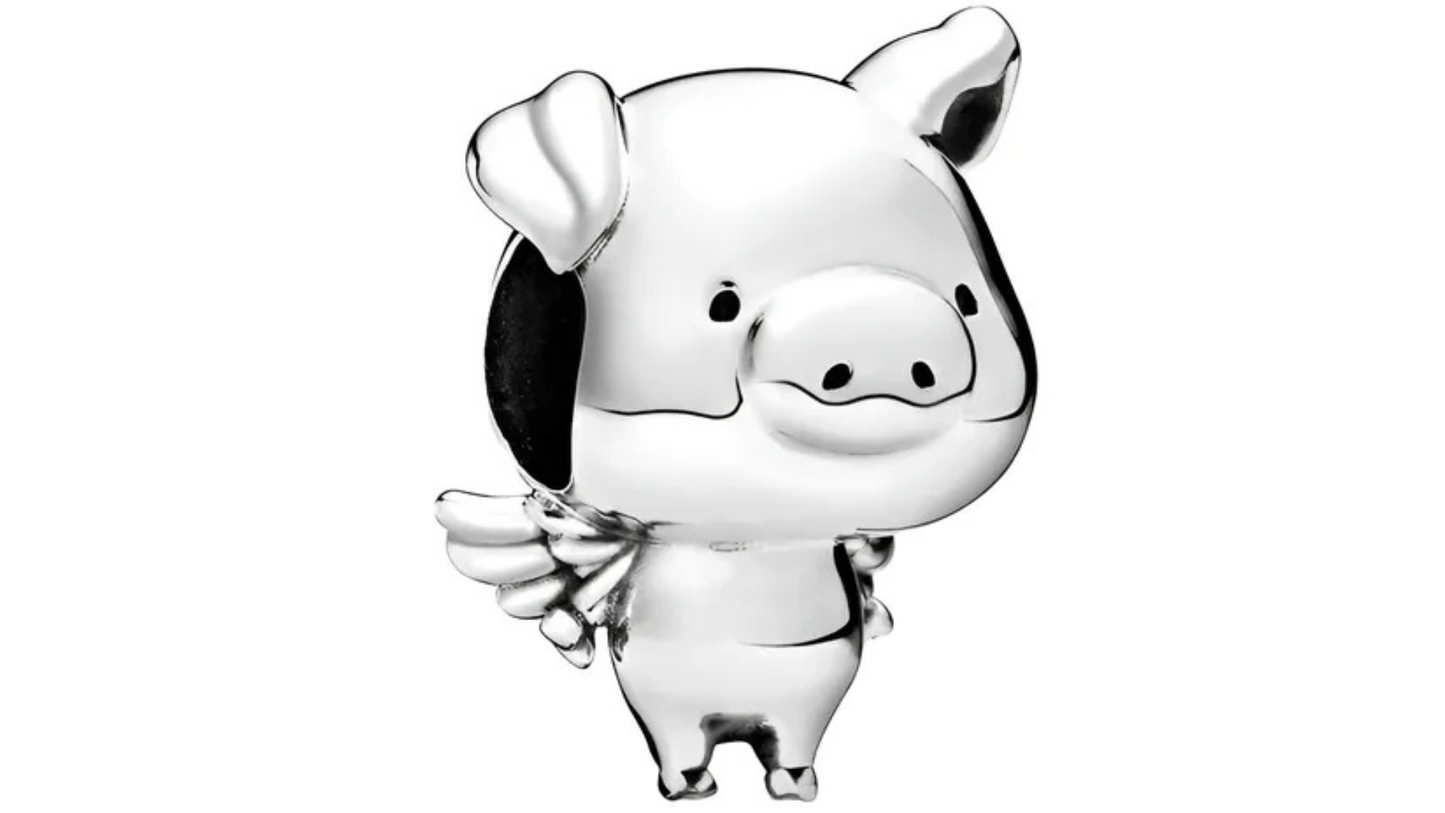 Charm Cerdito con Alas