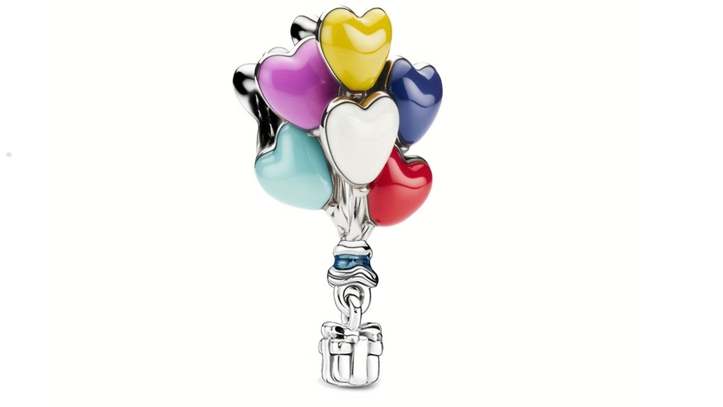 Charm Regalo con Globos