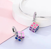 Charm Cubo Rosa