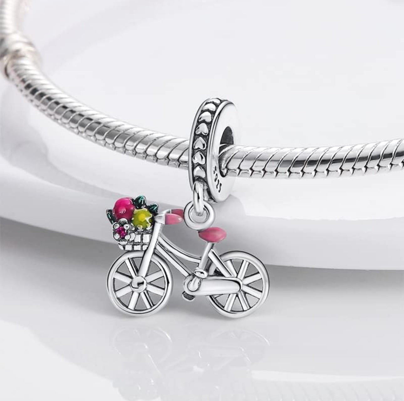 Charm Bici Floral