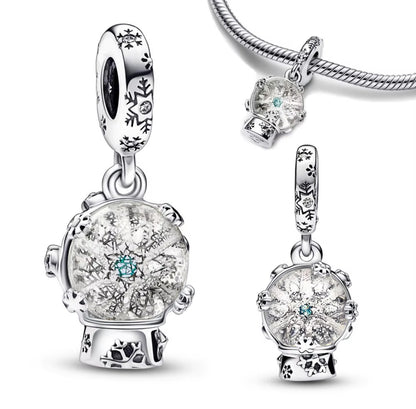 Charm Abalorio Copo de Nieve