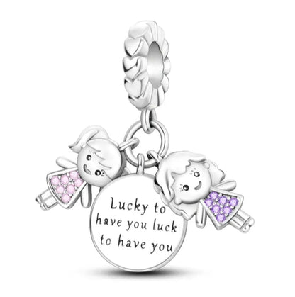 Charm Sister Lucky to Have you Luck to have you
