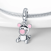 Charm Tigger Plateado