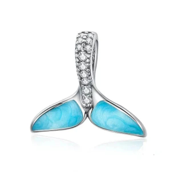 Charm Cola de Sirena Azul