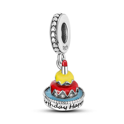 Charm Pastel de Feliz Cumplea√±os