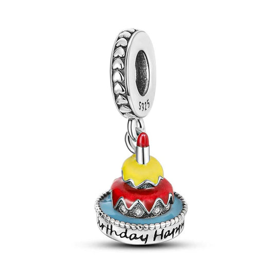 Charm Pastel de Feliz Cumpleaños
