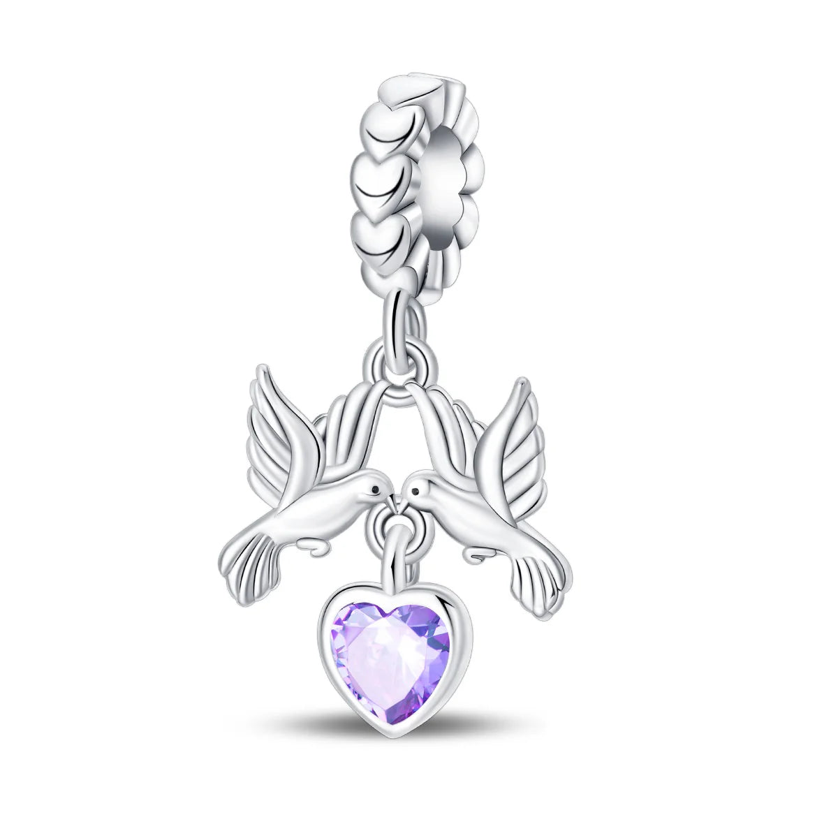 Charm Palomas de la Paz "Corazon Peace"
