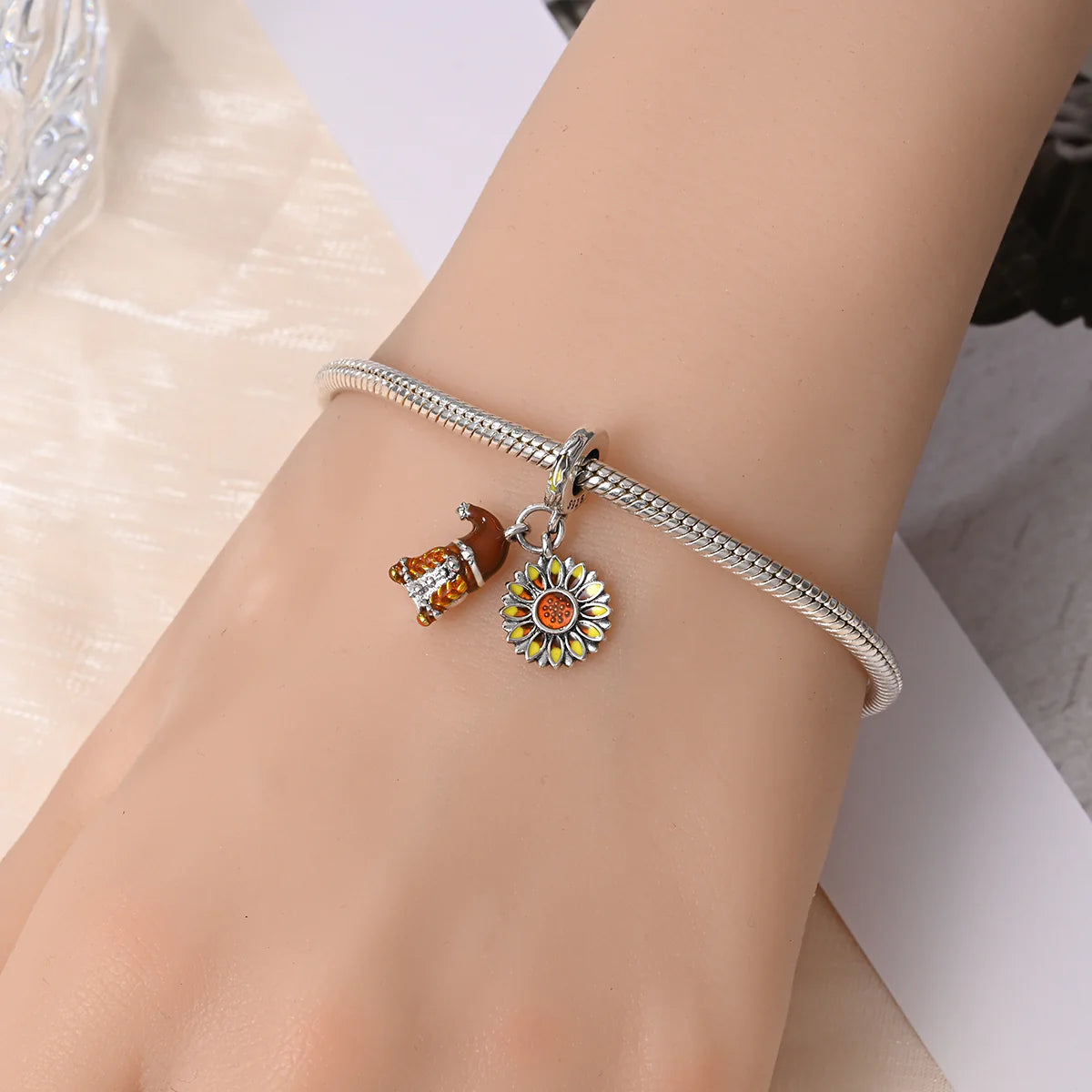 Charm Flor "Dia de Accion de Gracias"