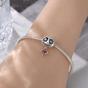 Charm Calavera con Rosa