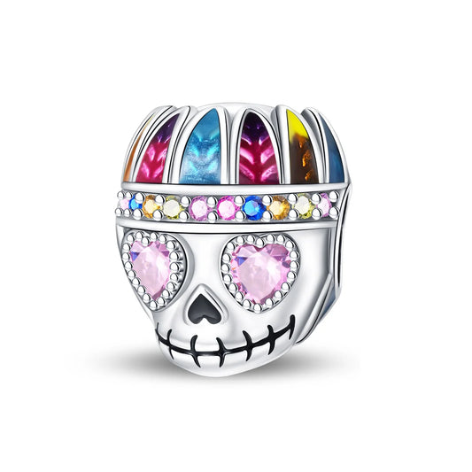 Charm Calavera Con Corona