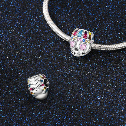 Charm Calavera Con Corona