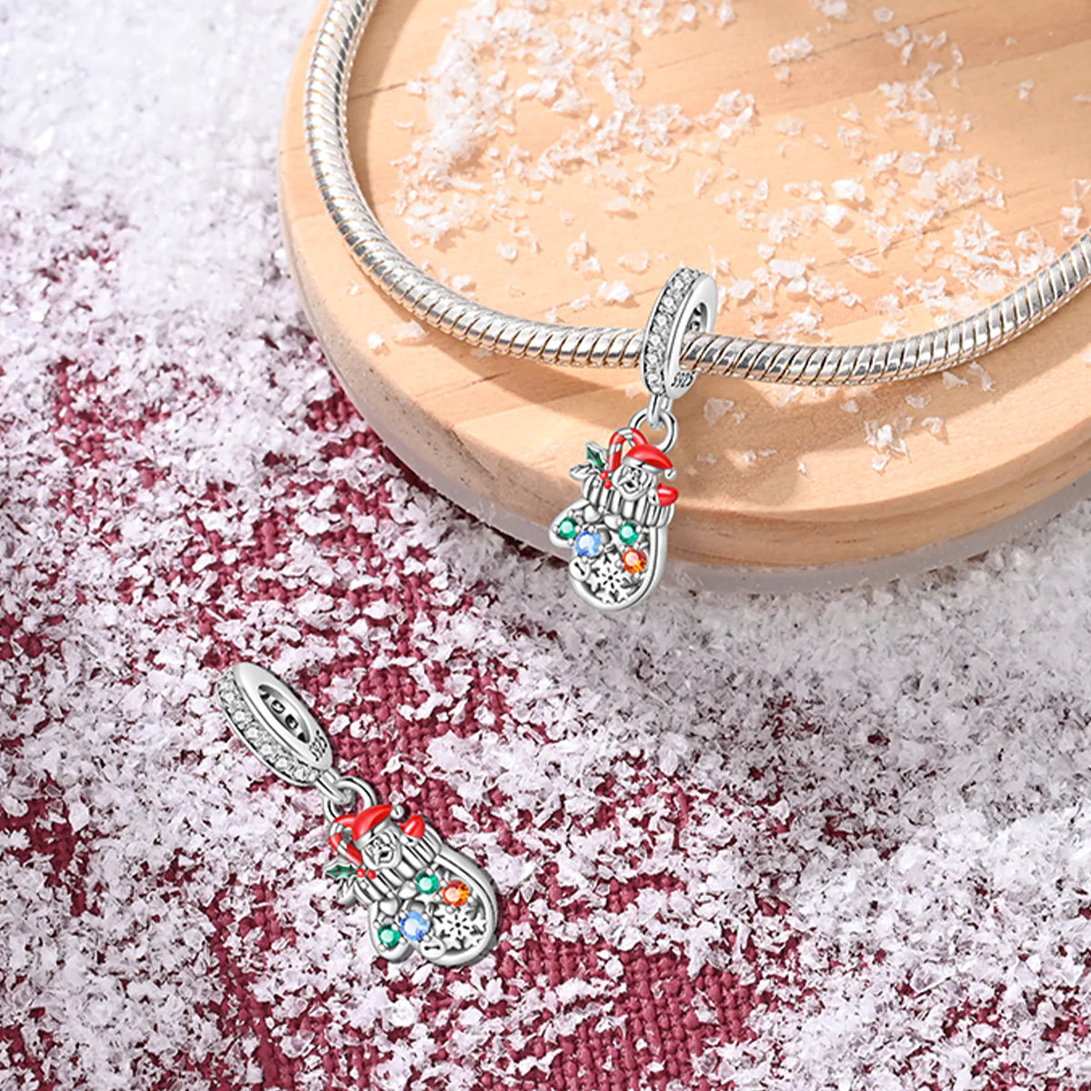 Charm Guante de Navidad