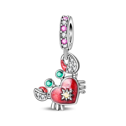 Charm Cangrejo Rojo