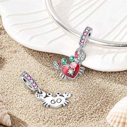 Charm Cangrejo Rojo