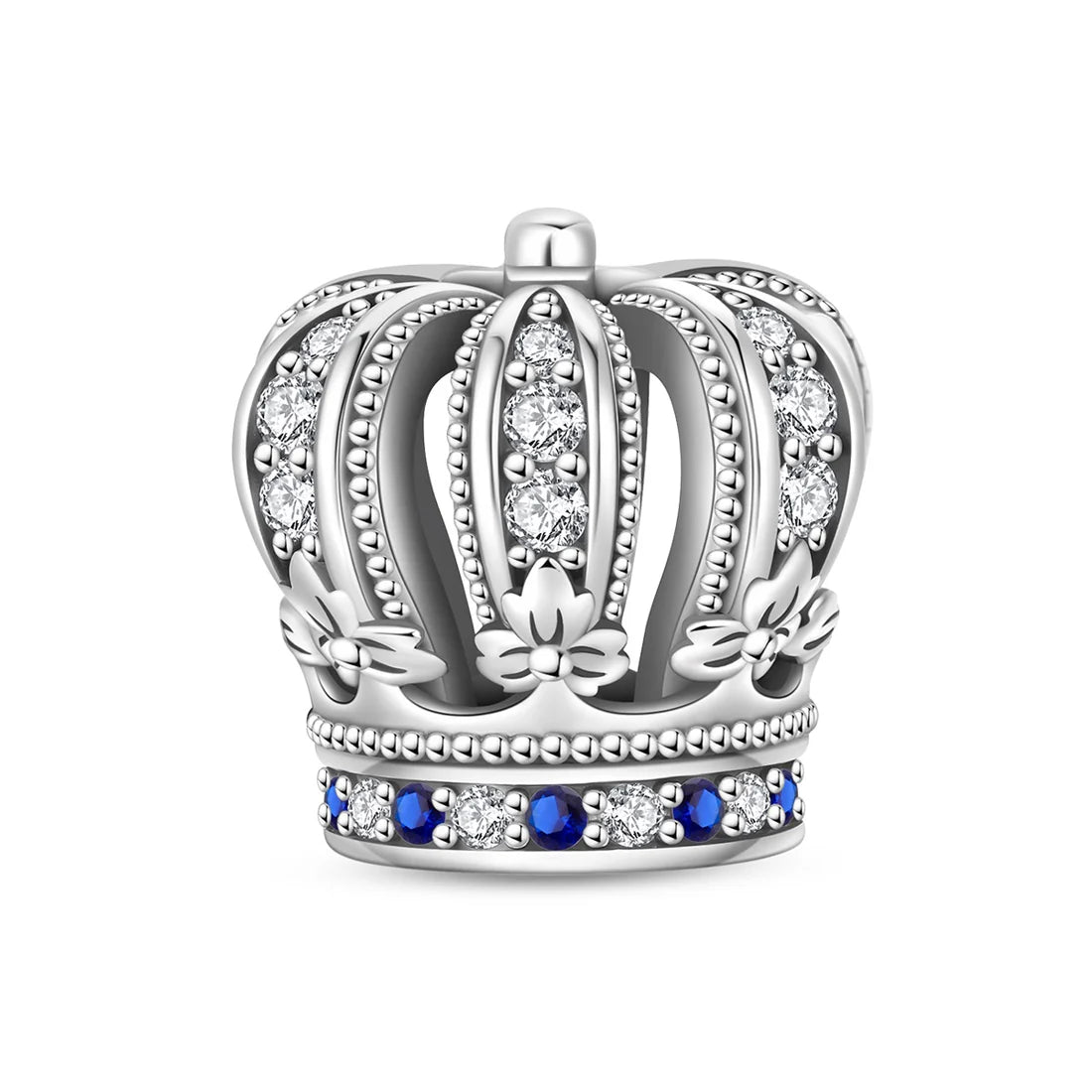 Charm Corona Con Detalles Azules