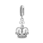 Charm Corona Plateada