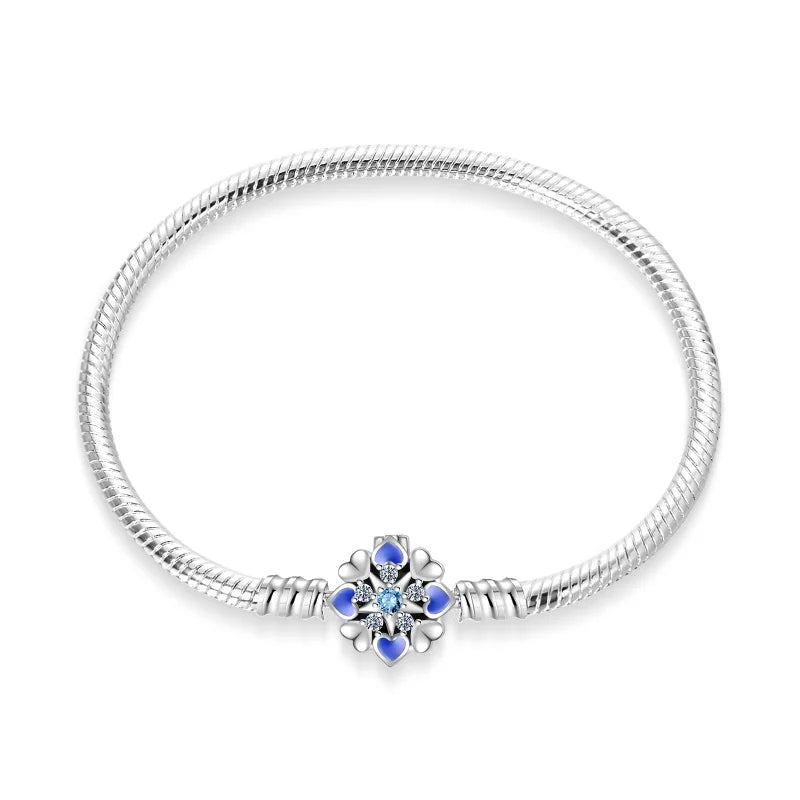 Pulsera Flor Azul