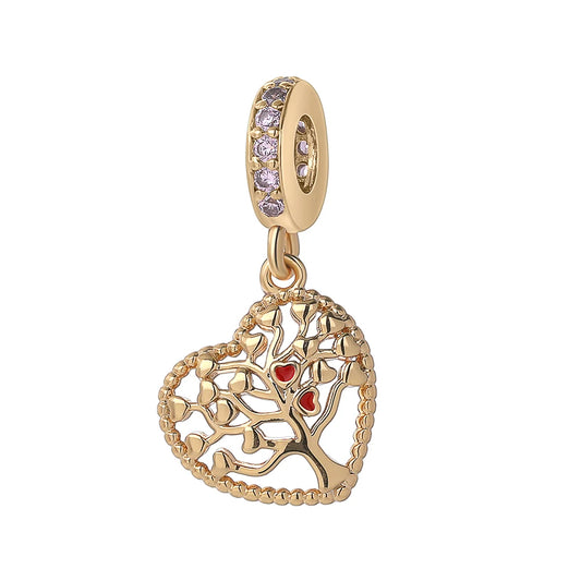 Charm Colgante Arbol Dorado