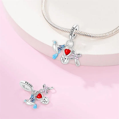 Charm Simbolos de Paz