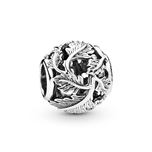 Charm Hojas Plata
