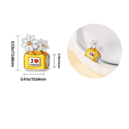 Charm Perfume Amarillo y Flor
