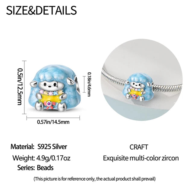 Charm Oveja Azul