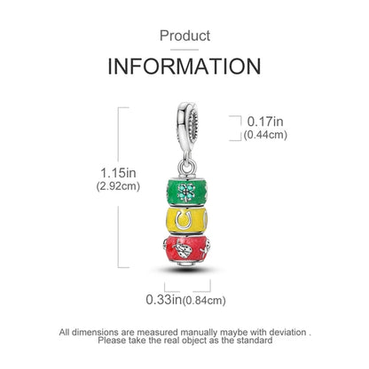 Charm bloques circulares Lucky