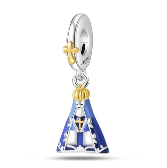 Charm Virgen Azul