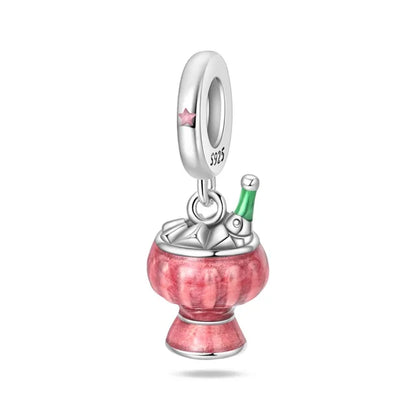 Charm Botella de Champagne en Hielos